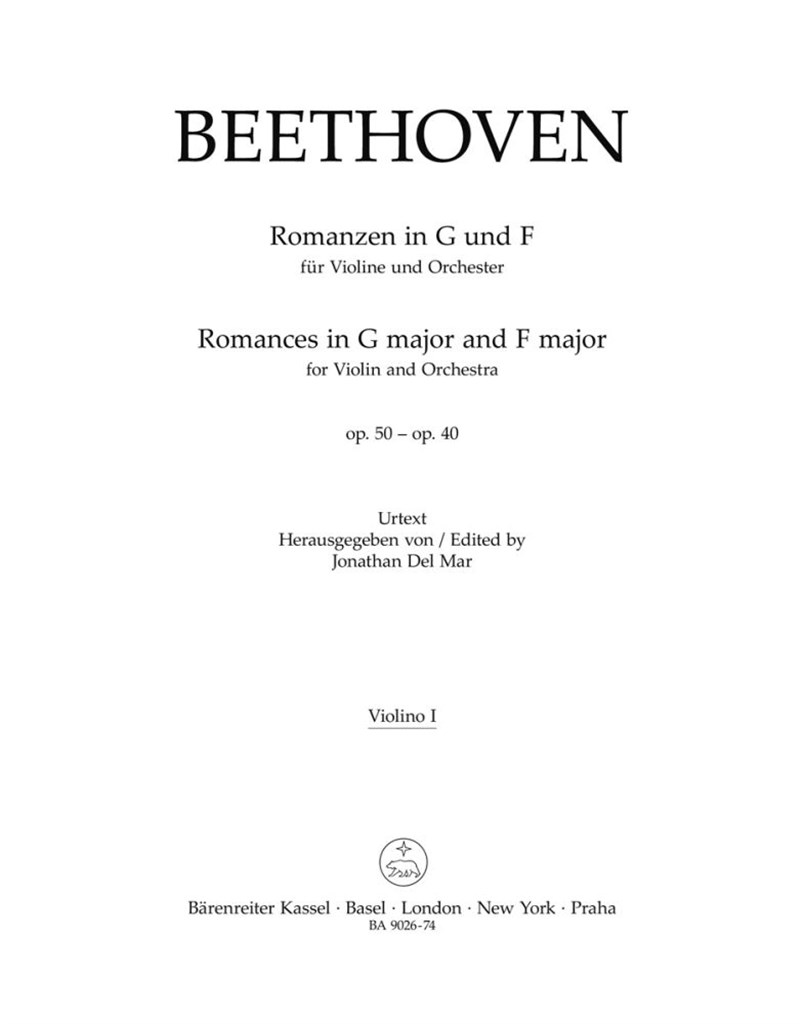 Romances in F major and G major